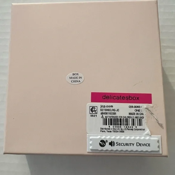 Bisjoux Silver Cross Necklace and Earring Set - Picture 6 of 6